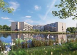 Nieuwbouwproject Hoog Dalem in Gorinchem onderdeel van Immo Zorgwoningfonds 5 aangekocht op 22 december 2020