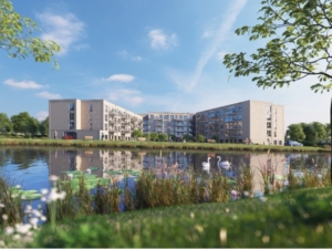 Nieuwbouwproject Hoog Dalem in Gorinchem onderdeel van Immo Zorgwoningfonds 5 aangekocht op 22 december 2020